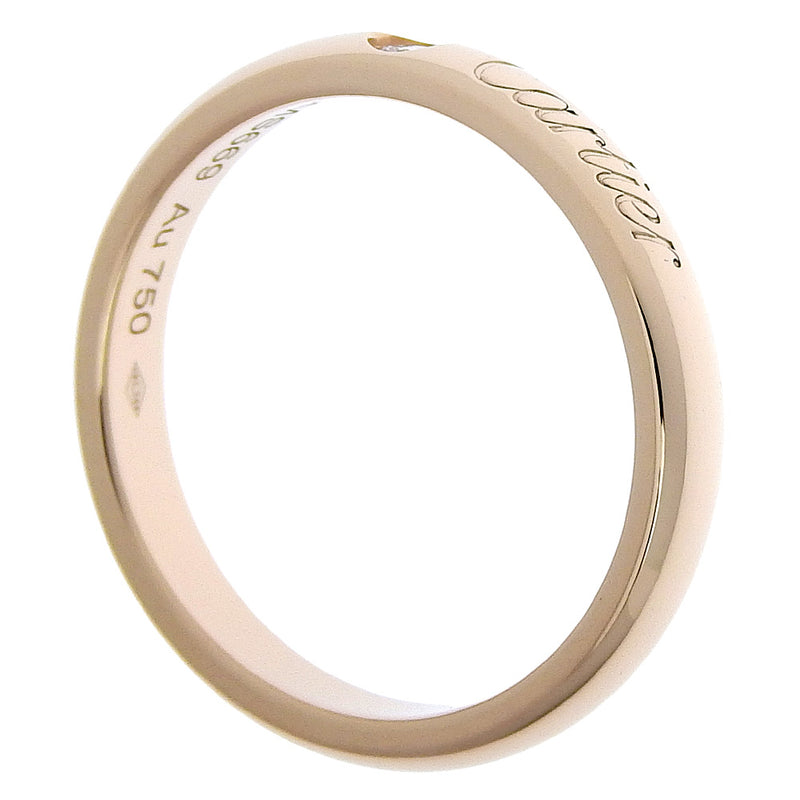 [Cartier] Cartier C de Weding No. 8 Ring B4232300 18KRaspberry PinkGold x Diamond about 3.0g C DO Wedding Ladies A+Rank