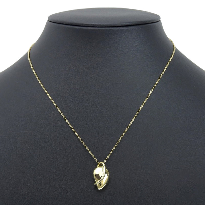 [Tiffany & co.]TIFFANY&Co.
 Reef Necklace
 Elsa Peletti 18KYellow Gold Approximately 6.5g Leaf Ladies A-Rank