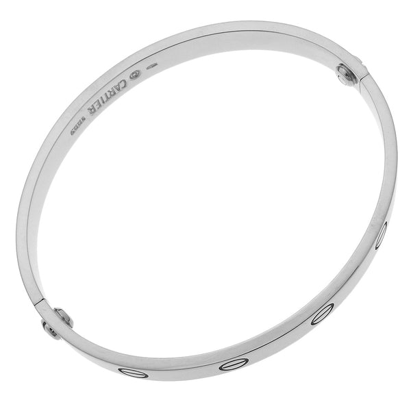 [Cartier] Cartier 
 Amor respiración Bracelet
 18KOro blanco aproximadamente 33.8g amor respirando damas un rango