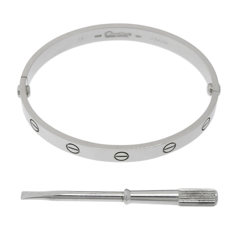 [Cartier] Cartier Love Breath Bracelet K18 White Gol