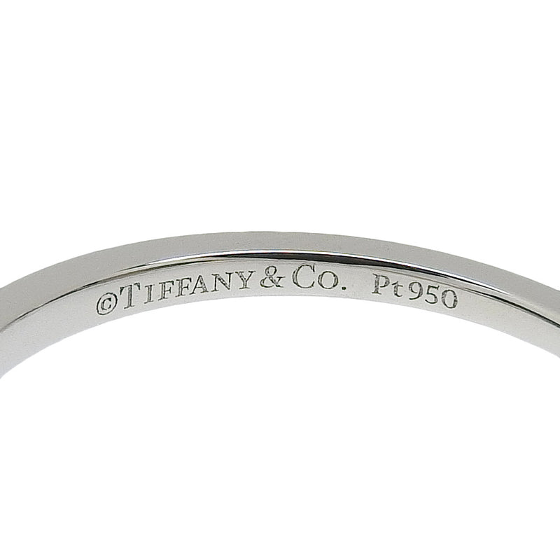 【TIFFANY&Co.】ティファニー
 トゥルー エンゲージリング 11号 リング・指輪
 Pt950プラチナ×ダイヤモンド 0.23刻印 約2.8g True Engagement Ring レディースAランク