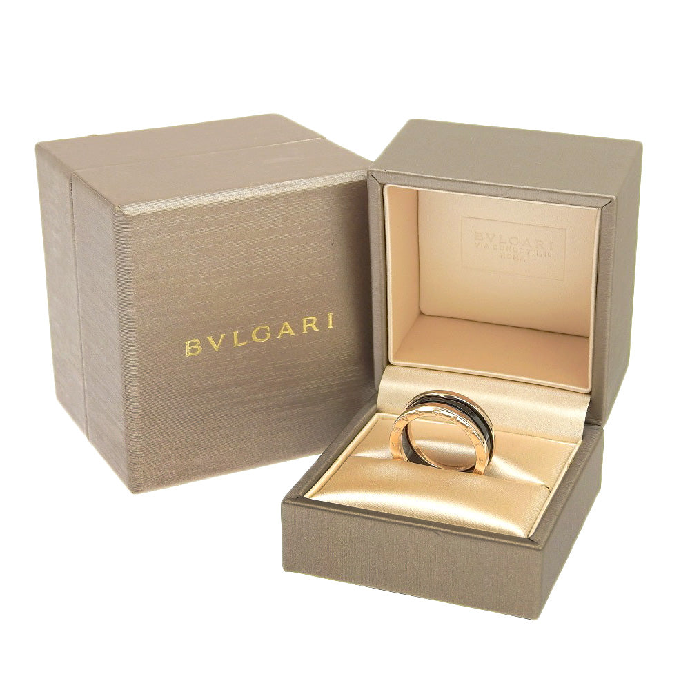 BVLGARI】ブルガリ B-zero1 17.5号 リング・指輪 ビーゼロワン K18ピンクゴールド×セラミック 約8.5g B-zer –  KYOTO NISHIKINO