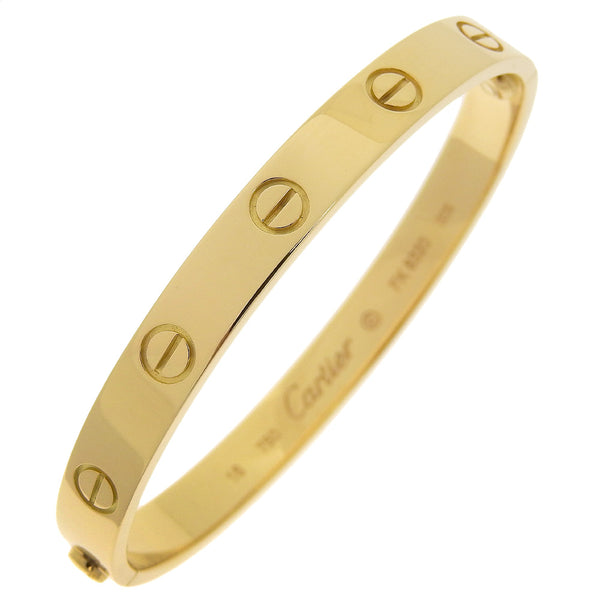 [Cartier] Cartier 
 Love breath bracelet 
 18KYellow Gold Approximately 29.0g Love Breath Ladies A-Rank