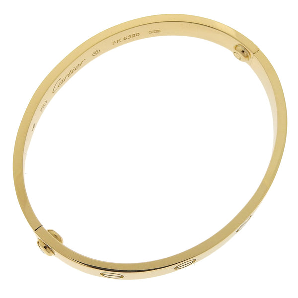[Cartier] Cartier 
 Love breath bracelet 
 18KYellow Gold Approximately 29.0g Love Breath Ladies A-Rank
