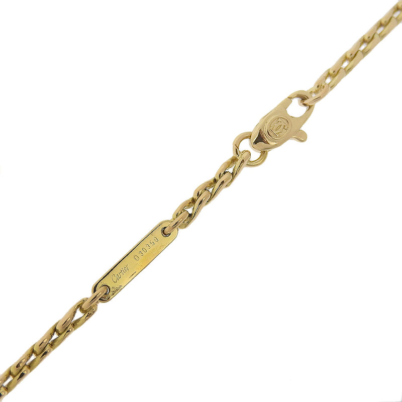 [Cartier] Cartier 
 Heart Pave necklace 
 18KYellow Gold x Diamond Heart Approximately 19.0g HEART PAVE Ladies A+Rank
