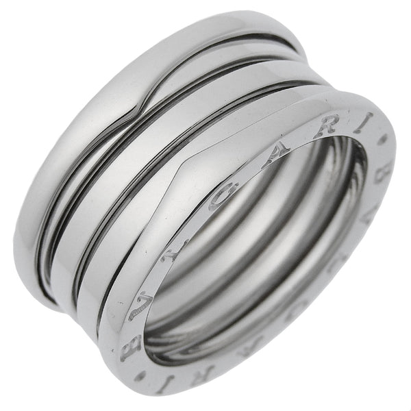 [Bvlgari] bulgari 
 B-cero1 No. 19 anillo / anillo 
 Beezero wan 18KOro blanco alrededor de 12.0g b-cero1 damas un rango