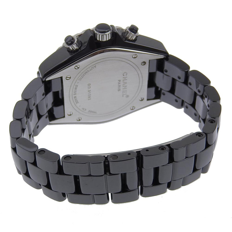 [CHANEL] Chanel 
 J12 watch 
 Cal.2894-2 H0940 Ceramic Mechanical Automatic Chronograph black dial J12 Men's A-Rank