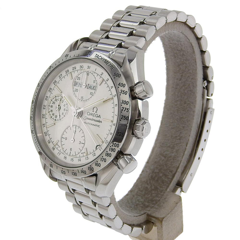 [Omega] Omega Speed ​​Master Watch Cal.1151 3521.3 Cronógrafo automático de acero inoxidable cronógrafo blanco Diale Speedmaster Men's