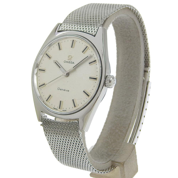 [Omega] Omega 
 Reloj de Ginebra 
 Cal.601 135.041 ACERADOR DE ACERO INOXINO DE ACERO INOXIMO Dial de plata Ginebra Ginebra