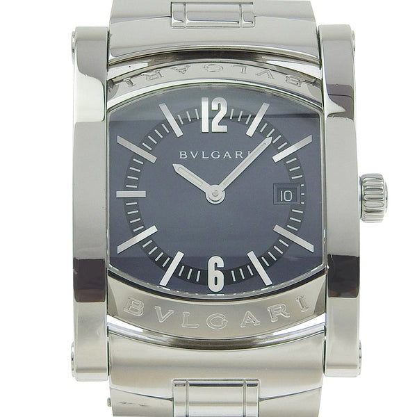 [Bvlgari] bulgari 
 Assioma mirar 
 AA39S Display analógica de cuarzo de acero inoxidable ASSIOMA ASSIOMA A-Rank A-Rank