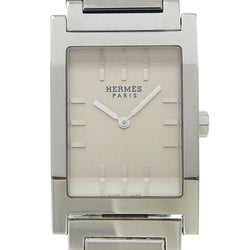 [HERMES] Hermes Tandem Watch TA1.710 Stainless Steel Quartz Analog display SilverDial TANDEM Men's