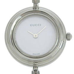 [GUCCI] GUCCI Change Belt Watch 11/12.2L en acier inoxydable Quartz Affichage analogique RELAGE BLANC CEINTROLES CEULLERS BANDES B-RANG