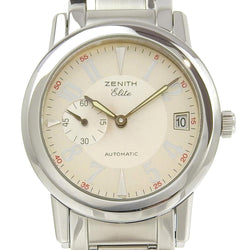 [Zenith] Zenith 
 Portro Wiral Elite Wallwatch 
 Cal.680 01/02.0450.680 Bobinado automático de acero inoxidable SEGUNDO SEGUNDO PORTO DE DIAL BLANCO ROYALE