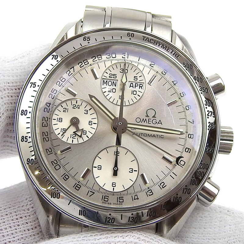 [Omega] Omega Speed ​​Master Watch Cal.1151 3523.30 en acier inoxydable Chronographe Silver Dial Speedmaster Men's