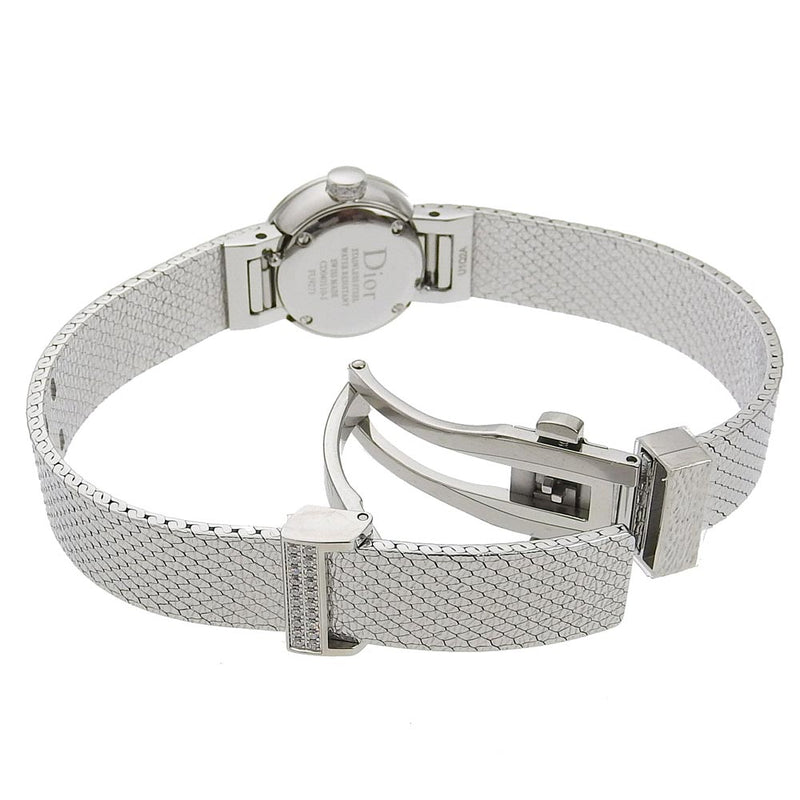 Dior】ディオール ラ・ミニ・ディ・ドゥ・ディオールサテン 腕時計