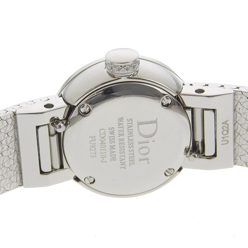 [Dior] Diorla Mini de Dior Satin Watch Diamon