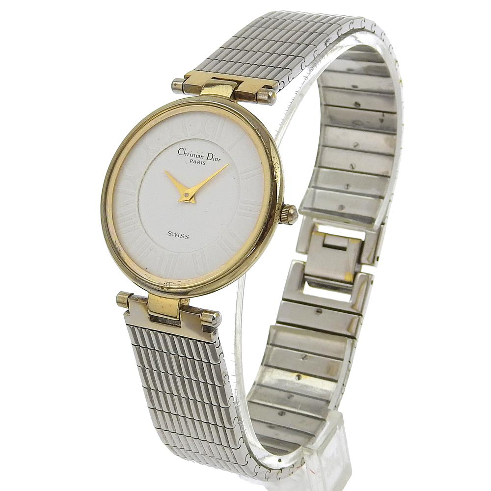 [Dior] Christian Dior watch 4715032 Stainless Steel×Plated Gold Quartz –  KYOTO NISHIKINO