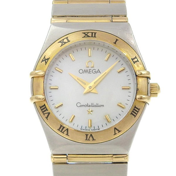 [Omega] Omega Constellation Watch Combination Cal.1456 1372.70 en acier inoxydable Gold Quartz Analog Dames Constellation Mesdames