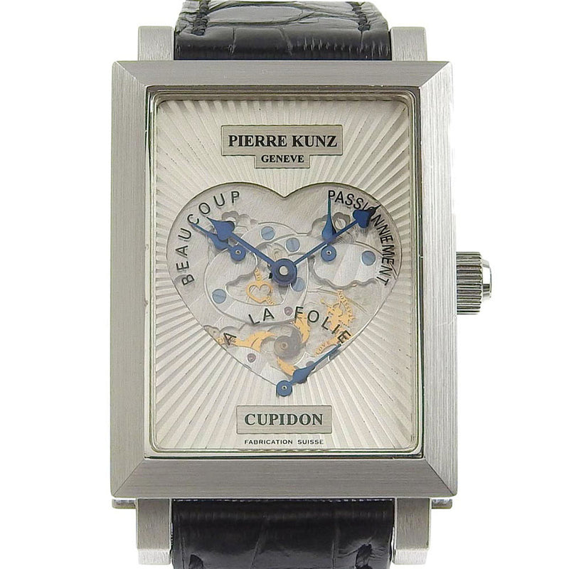 [Pierre Kunz] Pierre Kunz Cupidon Montre arrière Skekeeping M102STR K18 WHITE OR