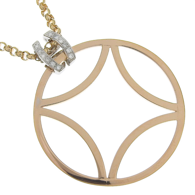 [Antonini] Collier Antonini 2WAY PENDANT K18 GOLD ROSE X K18 GOLE BLANCLE X DIAMOND Env. 28,8g dames a-rank