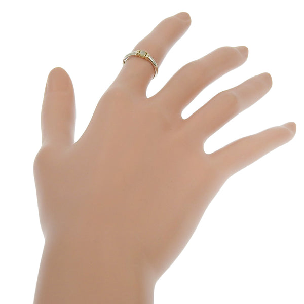 [4 ℃] Yon Sea 
 No. 8.5 Ring / Ring 
 K10 Yellow Gold x Silver Approximately 1.4G Ladies A-Rank