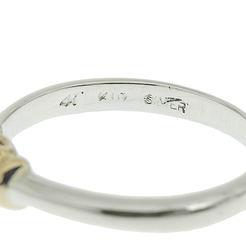 [4℃] Yondusi No. 8.5 Ring K10 yellow gold xSilver Approx. 1.4g Ladies A-rank