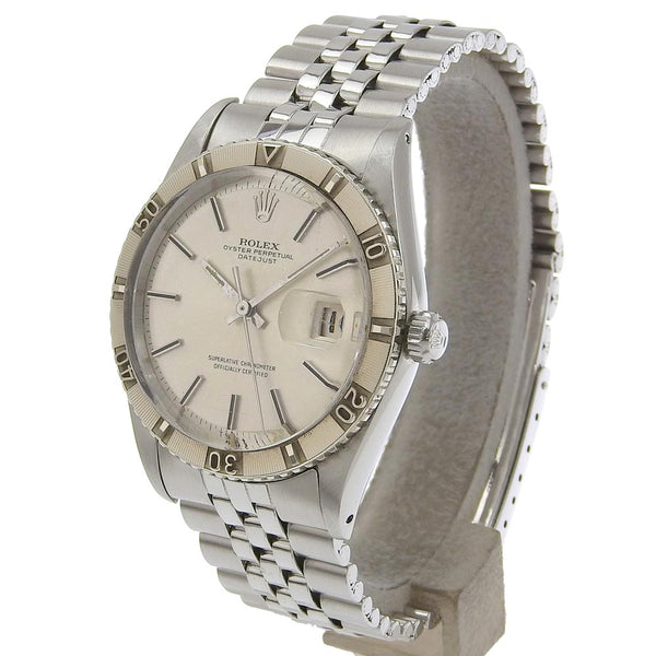 [Rolex] rolex 
 Reloj Thunderbird 
 DateJust 26 Series Cal.1570 1625 Automático de acero inoxidable Bobinado de plataforma de plata Thunderbird Men's B-Rank