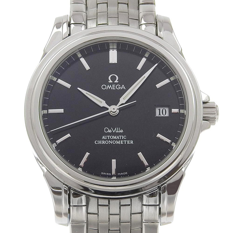 [Omega] Omega De Ville Cronómetro Koaxual Watch 4531.51 Automático de acero inoxidable Dial negro de ville a rank de hombres coaxiales