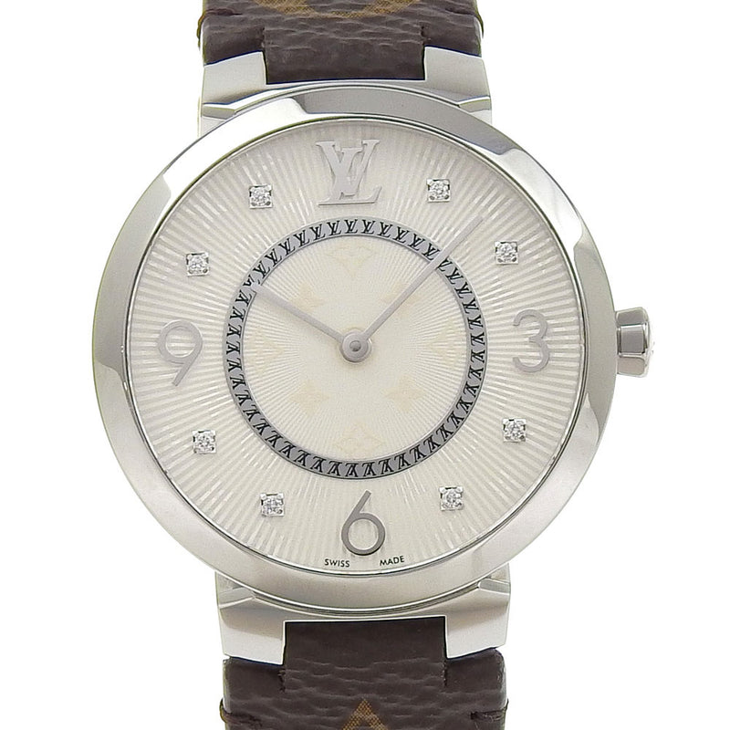 LOUIS VUITTON]LOUIS VUITTON Tambour slim watch Q13MJ Quartz