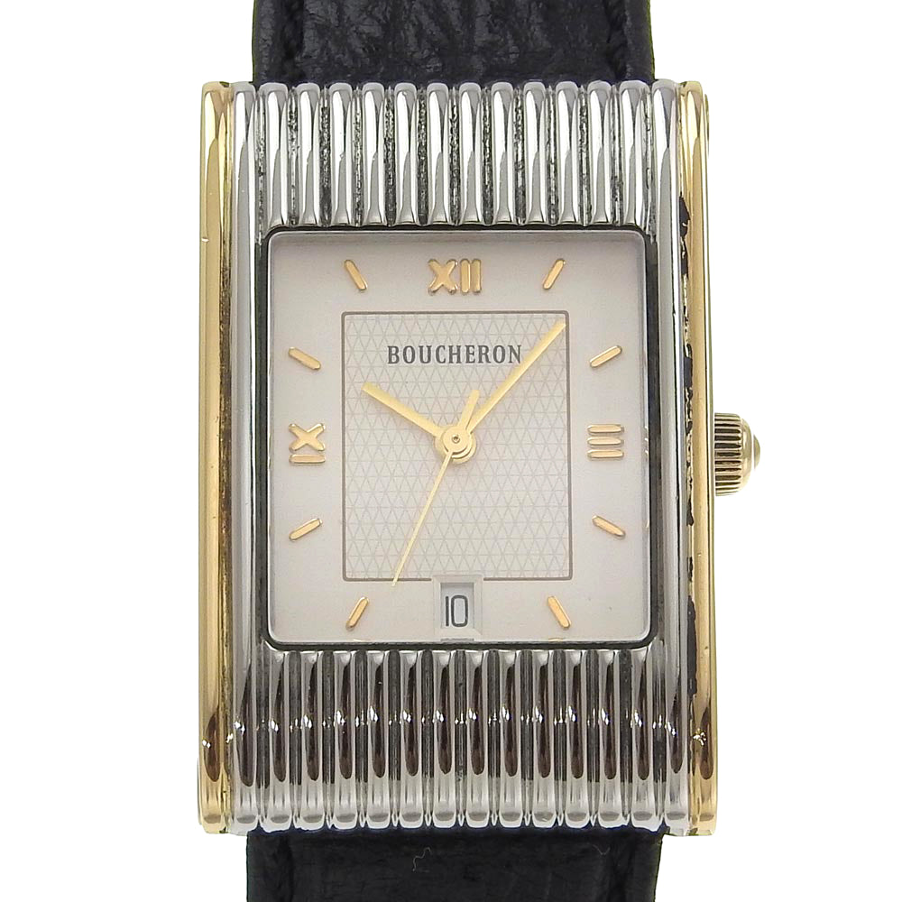 Boucheron】ブシュロン リフレ 腕時計 2MHREQ634B クオーツ
