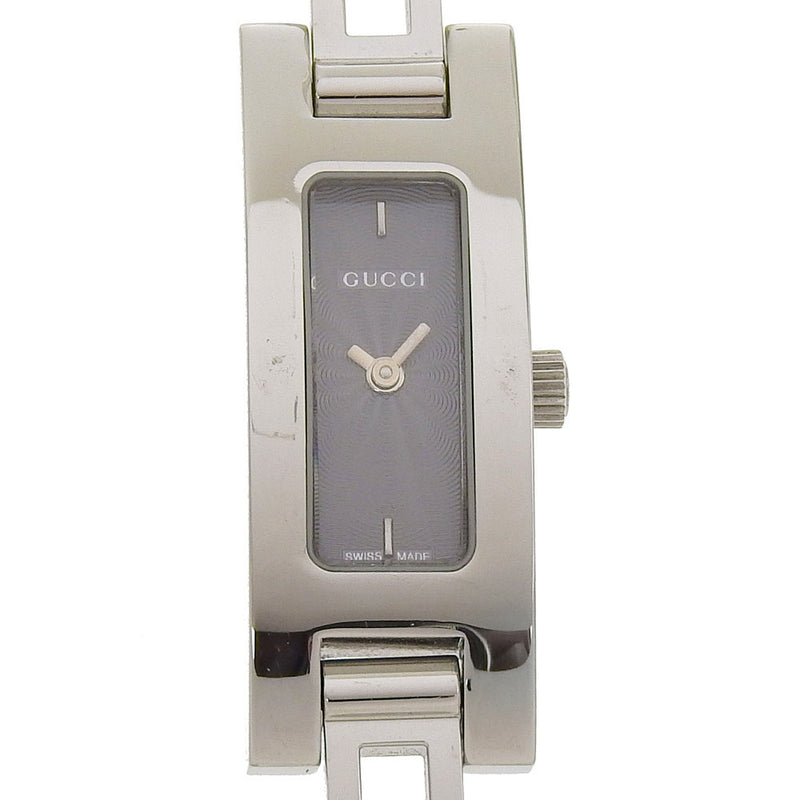 [GUCCI] Gucci 
 watch 
 3900L Stainless Steel Quartz Analog display gray dial ladies