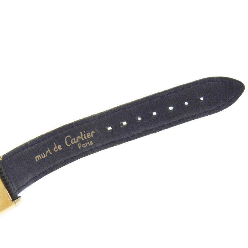 [CARTIER] Cartier Mustreloj de tanque 
 60022 Cuerda manual