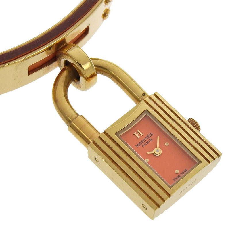 [HERMES] Reloj de pulsera Hermes Kelly. 
 cuarzo