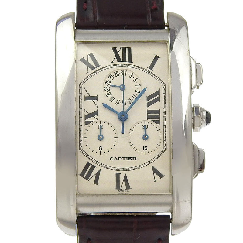[CARTIER] Montre Cartier Tank américaine 
 W2603356 Quartz