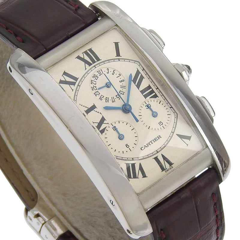[CARTIER] Montre Cartier Tank américaine 
 W2603356 Quartz