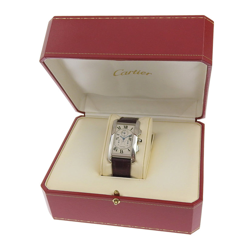 [CARTIER] Montre Cartier Tank américaine 
 W2603356 Quartz