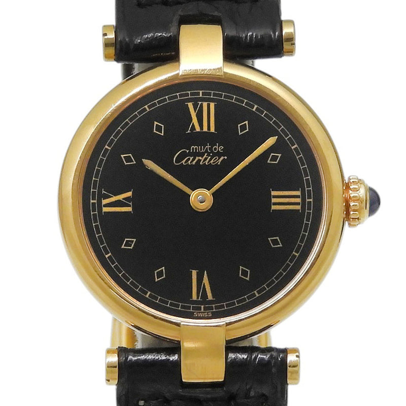 【CARTIER】까르띠에 Must반돔 SM 시계 
 590004 석영