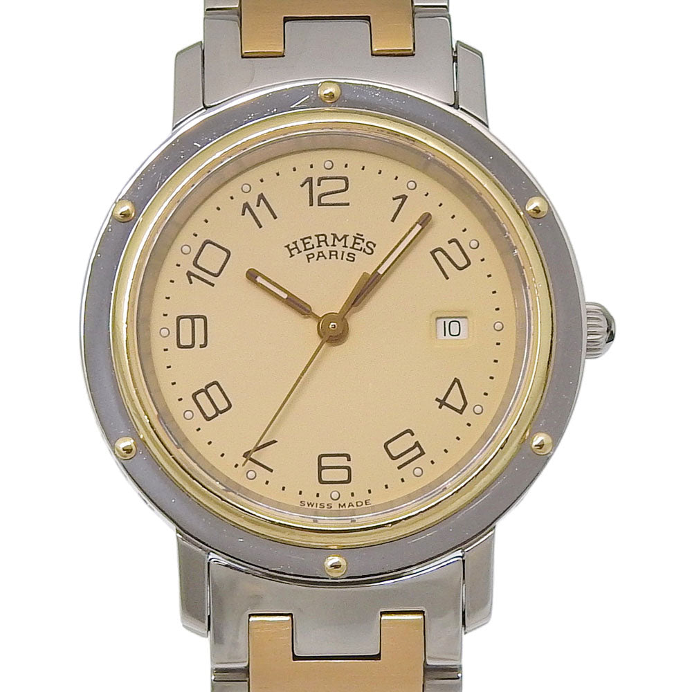 HERMES】エルメス クリッパー 腕時計 CL4.420 クオーツ – NISHIKINO