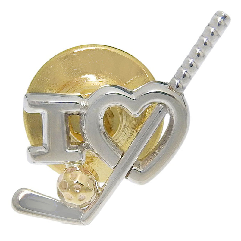 【TIFFANY&Co.】TIFFANY&Co. I LOVE 골프 타이핀