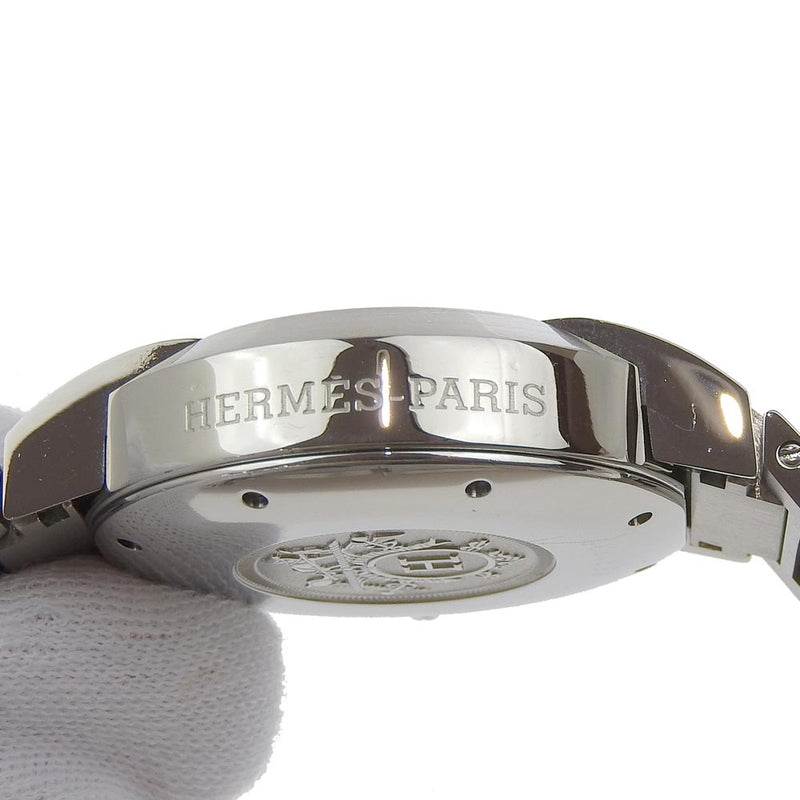 [Hermes] Hermes Nomard Watch No1.910 CRONOGRO DE AUTO CRONOGROTO DE AUTOCOLATO DE Auto inoxidable