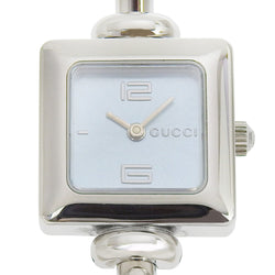 [Gucci] Gucci 
 montre 
 1900L Dames de cadran bleu analogique en acier inoxydable 1900