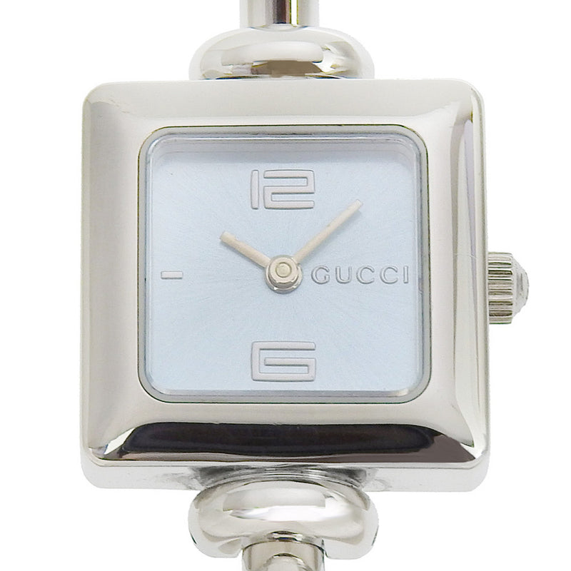 [Gucci] Gucci 
 montre 
 1900L Dames de cadran bleu analogique en acier inoxydable 1900