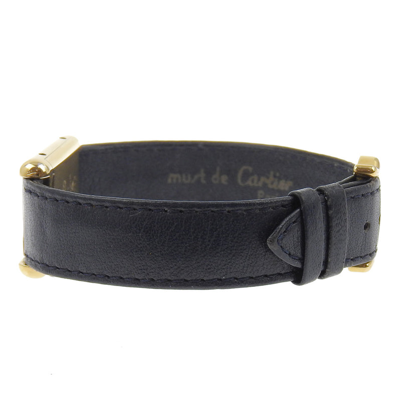 [CARTIER] Cartier Mustreloj de tanque 
 Cuerda manual