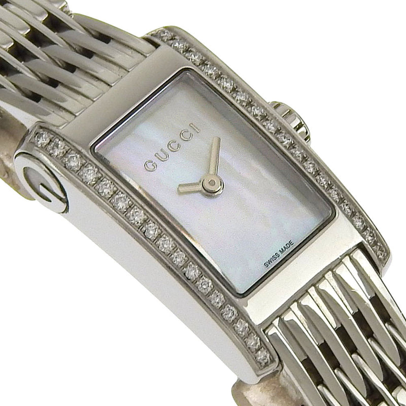 [GUCCI] Reloj de diamantes Gucci 
 cuarzo 8600L