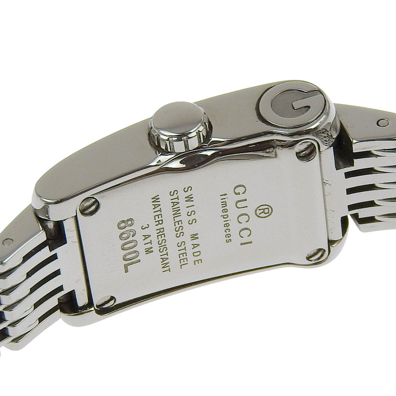 [GUCCI] Reloj de diamantes Gucci 
 cuarzo 8600L