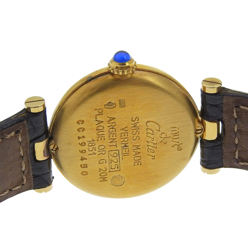 [CARTIER] Cartier MustVendome watch W1006554 Quartz