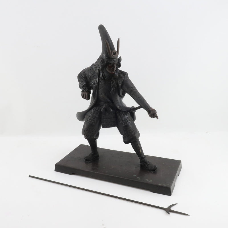 加藤清正公 ブロンズ像 置物 オブジェ – NISHIKINO VINTAGE KYOTO