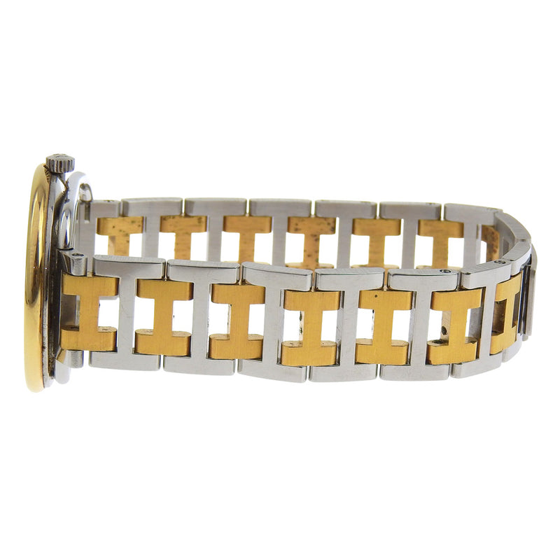 [HERMES] Hermes 
 Arceau reloj de pulsera 
 Acero inoxidable Cuarzo Pantalla analógica Esfera blanca Arceau Ladies