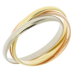 [Cartier] Cartier 
 Trinity SM 16 Ring
 Triple 18KGold YG/PG/WG Approximately 4.2g TRINITY SM Ladies A Rank