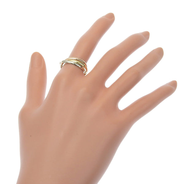 [Cartier] Cartier 
 Trinity SM 16 Anillo / anillo 
 Triple 18KOro yg/pg/wg aproximadamente 4.2g Trinity SM Ladies un rango